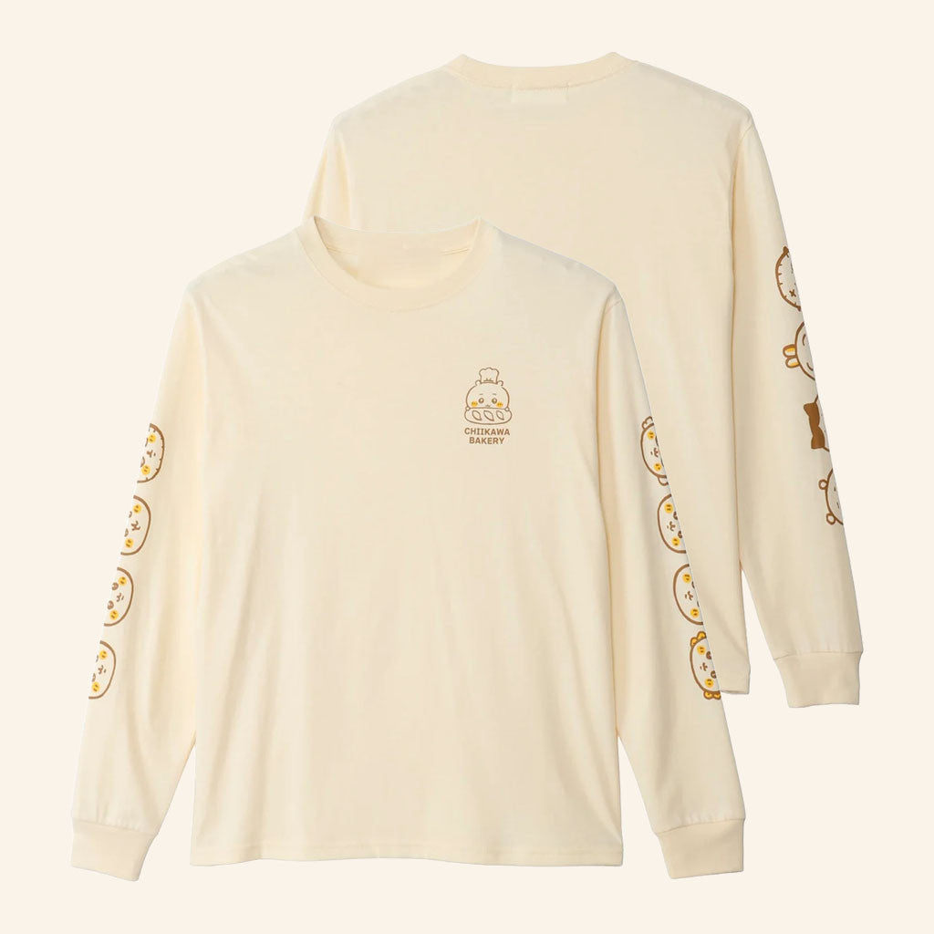 Chiikawa Merch 2026 Chiikawa Bakery Long Sleeve Shirt Kawaii Gift For Anime Fans