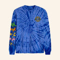 Grateful Dead X Cal Berkeley Grateful Bears Merch 2026 Tie Dye Long Sleeve Shirt Fan Apparel