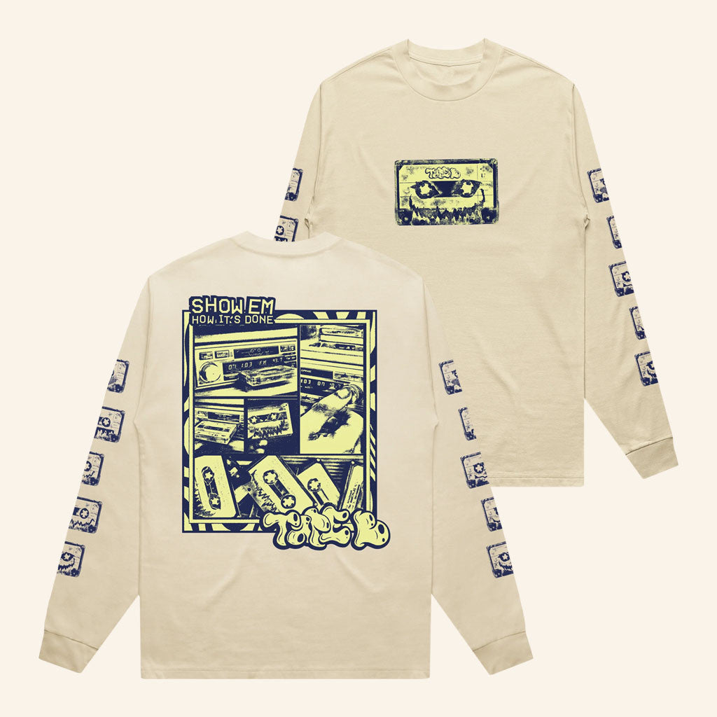 Tape B Merch 2026 Dashboard Long Sleeve Shirt Gift Ideas For Music Lovers