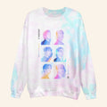 Monsta X Merch 2026 Monsta X Tie Dye Crewneck The Dreaming Sweatshirt Best Kpop Gifts