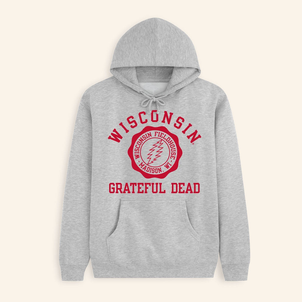 Class Trip Merch 2026 Wisconsin X Grateful Dead Venue Hoodie Best Football Gift Ideas