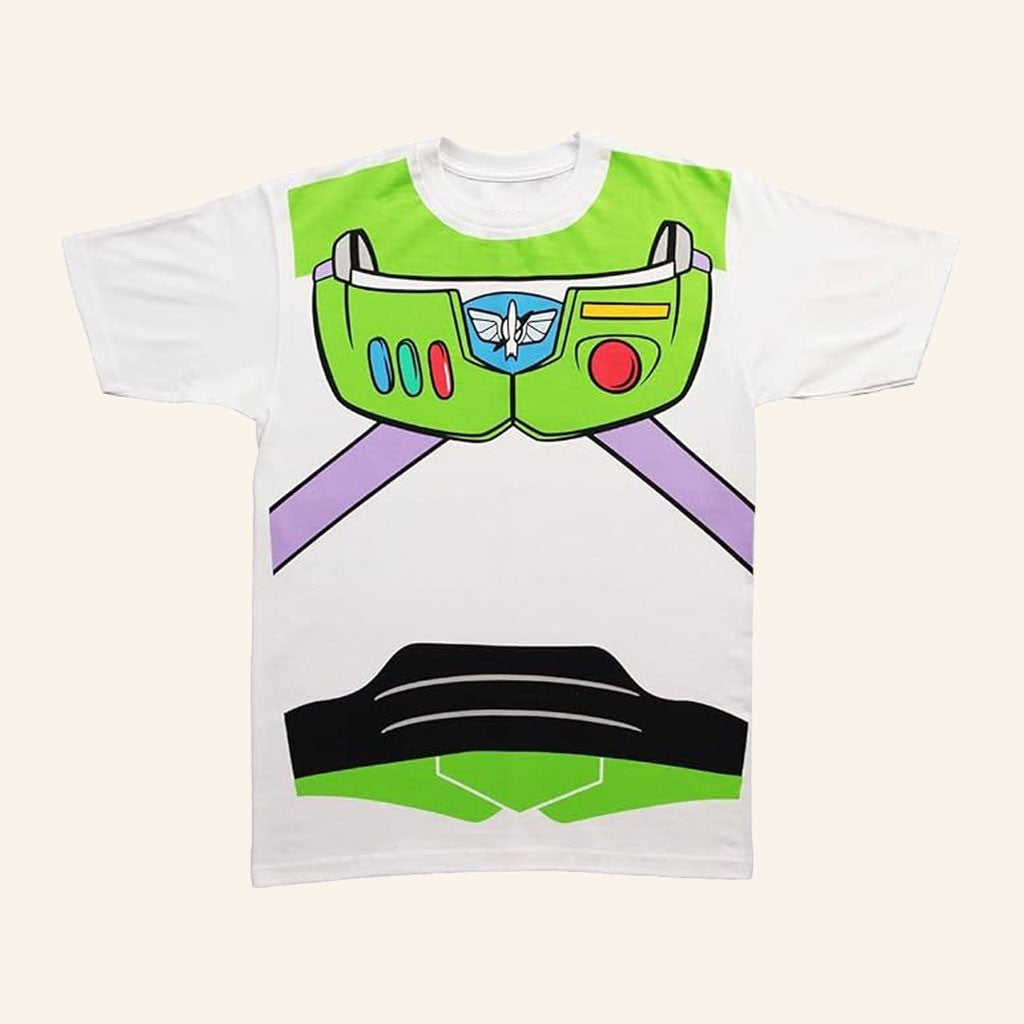 Buzz Lightyear Costume T-Shirt Disney Pixar Toy Story Merch Gift For Animation Fans