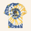 Grateful Dead X Cal Berkeley Grateful Bears Merch 2026 Steal Your Face Tie Dye T-Shirt Gifts