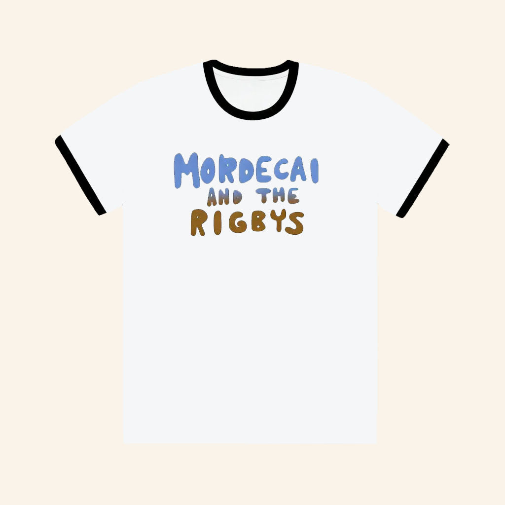 Mordecai And The Rigbys Shirt Regular Show Ringer Tee Gift For Animation Lovers