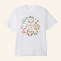 Chiikawa Merch 2026 Chiikawa Restaurant T-Shirt Okinawa White Tee Gift For Sisters