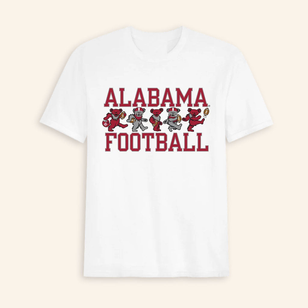 Class Trip Merch 2026 Alabama X Grateful Dead Football Bears T-Shirt Alabama Football Merch'