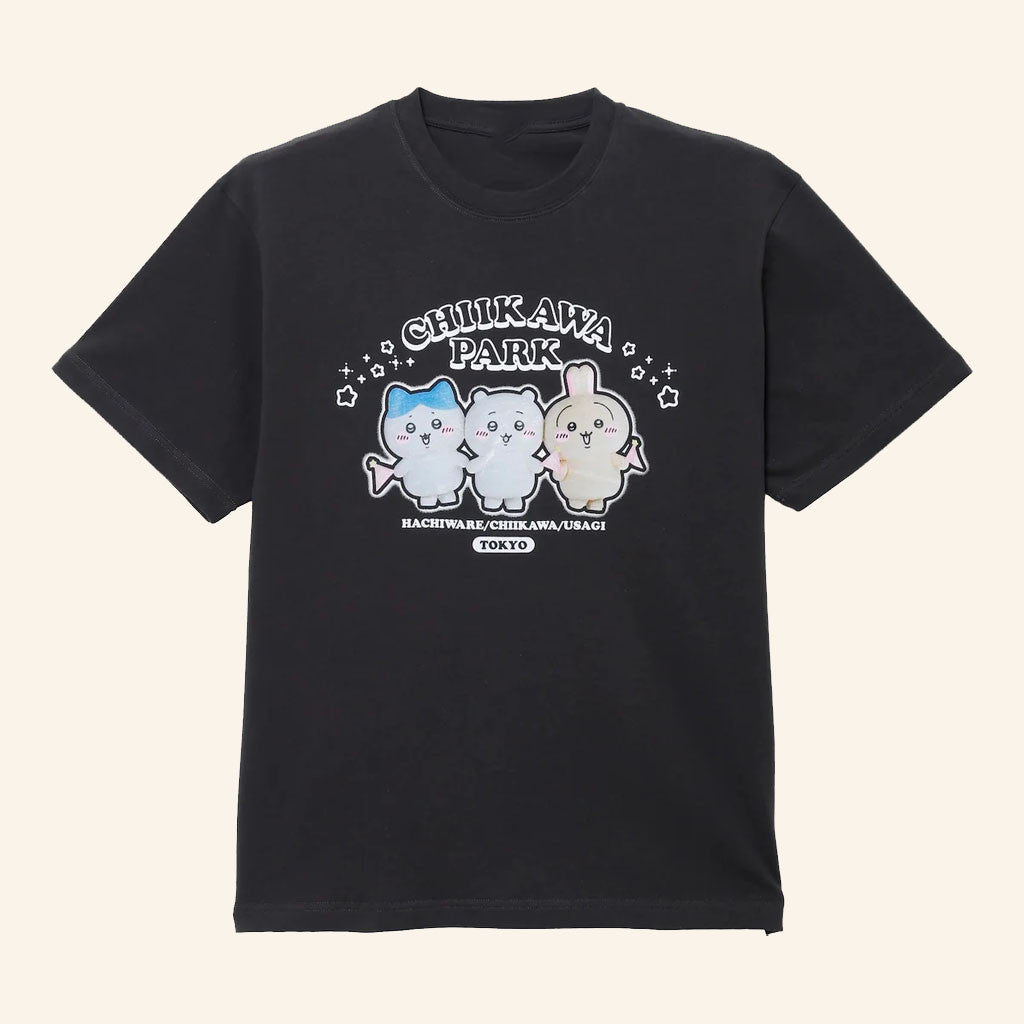 Chiikawa Merch 2026 Chiikawa Park Photo T-Shirt Birthday Gift For Anime Lovers