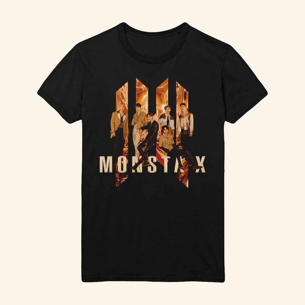 Monsta X Merch 2026 Golden Hour T-Shirt Monsta X Nexus Tour Merch Kpop Gift Ideas