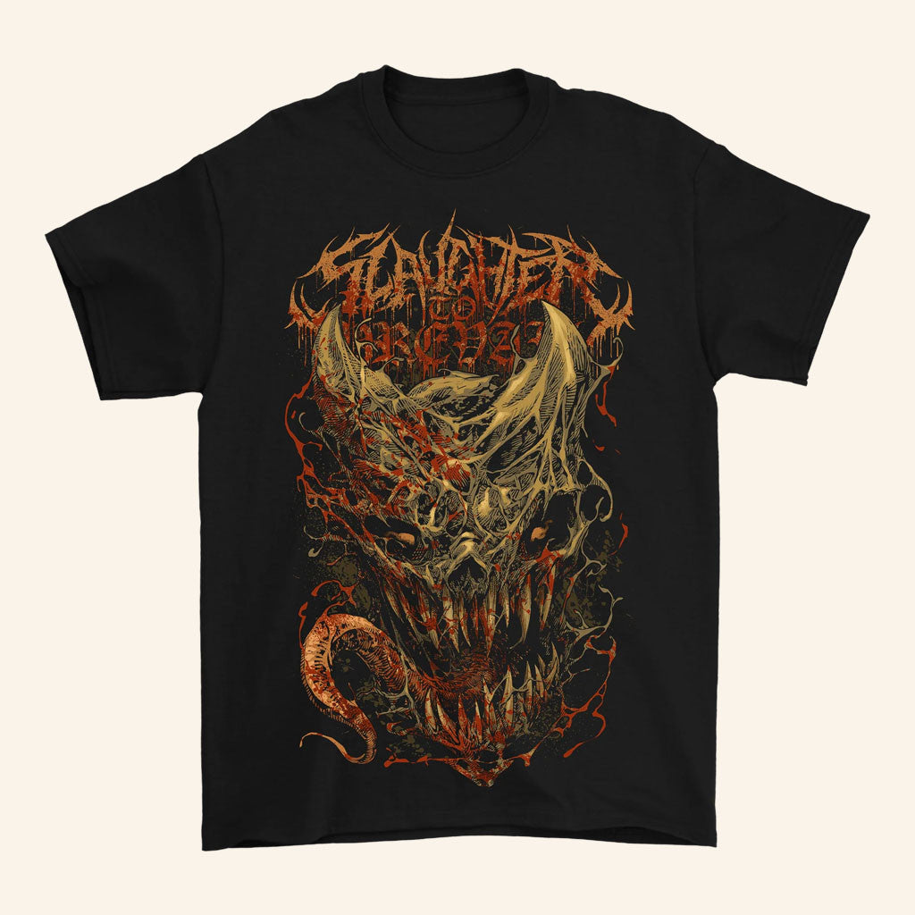 Slaughter To Prevail Merch 2026 Monster Mask T-Shirt Best Gifts For Music Lovers