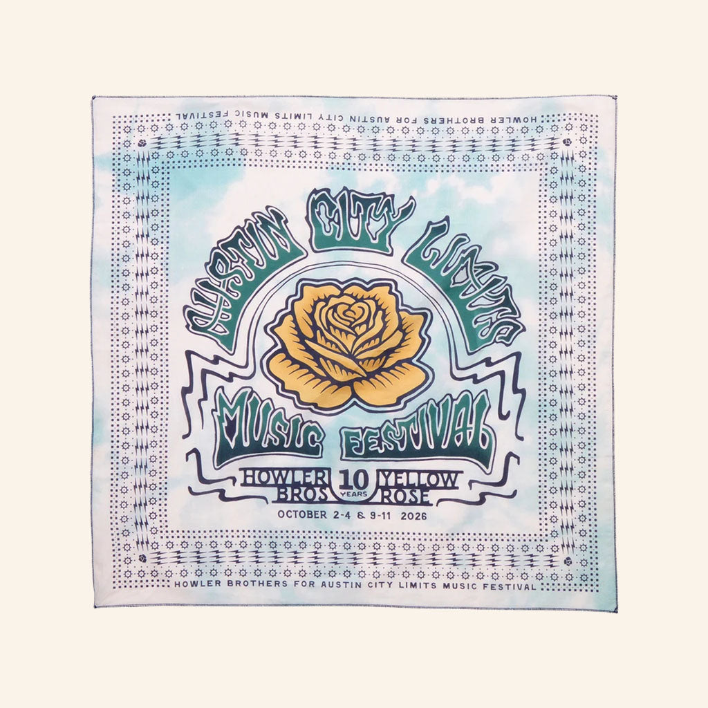 ACL Festival Merch 2026 Howler X ACL Bandana Best Gifts For Festival Lovers