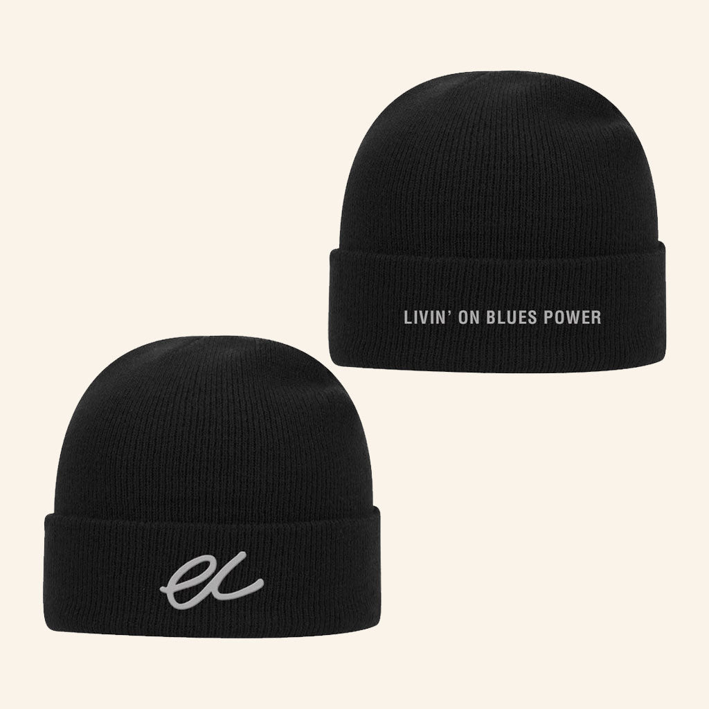 Eric Clapton Merch 2026 Living On Blues Power Beanie Presents For Music Lovers