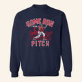 Home Run Pitch City Crewneck Sweatshirt Cleveland Guardians Merch Gift For Baseball Fans