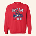 Home Run Pitch City Crewneck Sweatshirt Cleveland Guardians Merch Baseball Fans Gifts Ideas