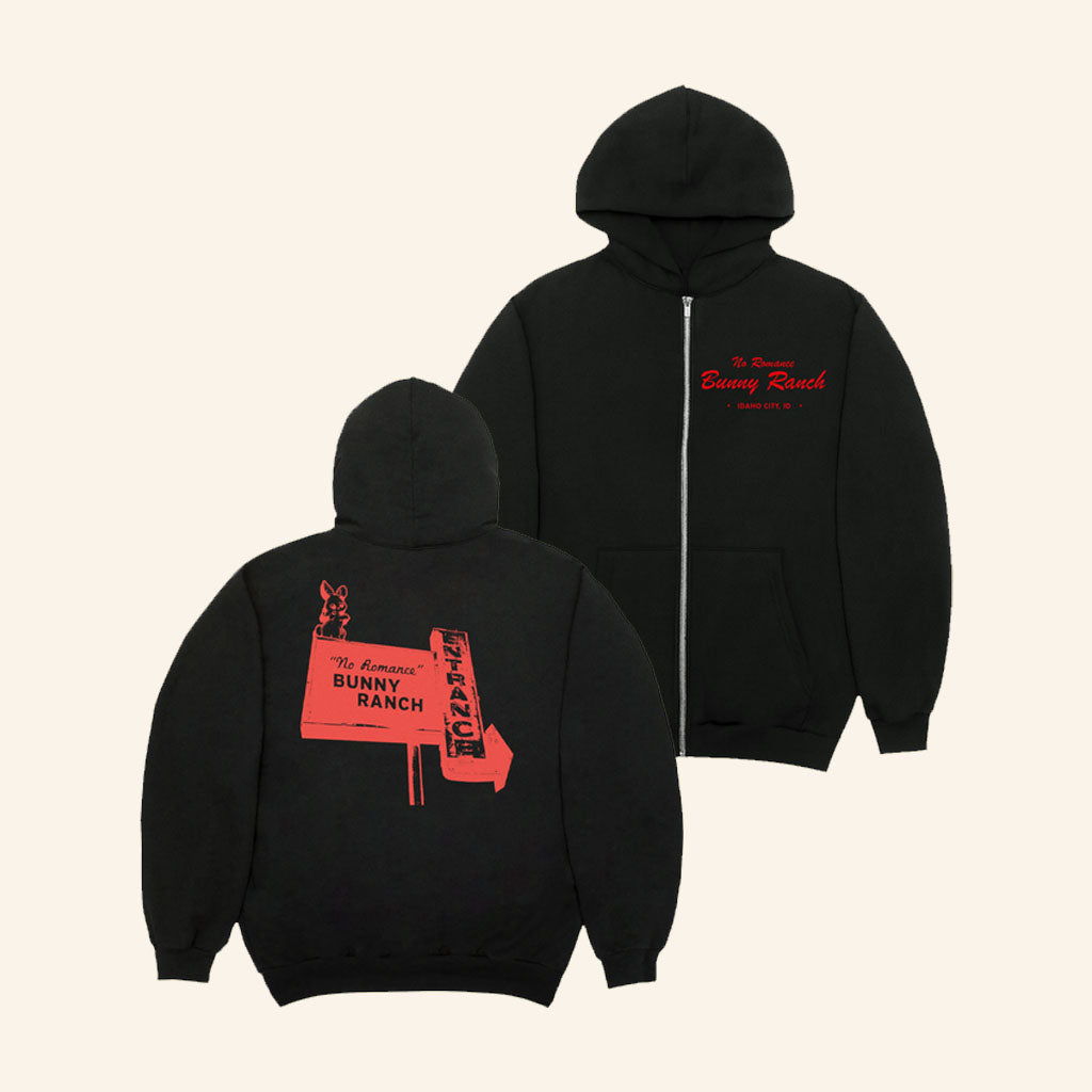 Youth Lagoon Merch 2026 Bunny Ranch Zip Hoodie Presents For Music Lovers