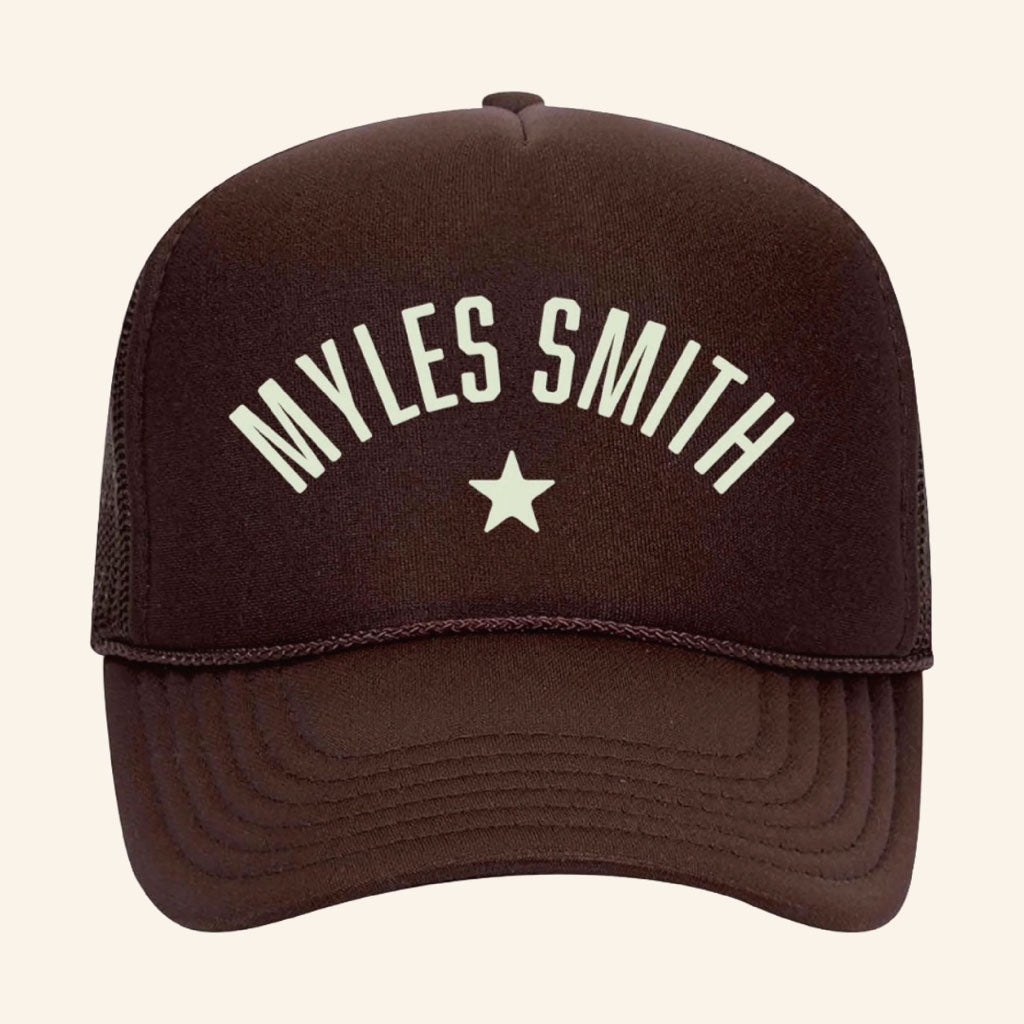 Myles Smith Merch 2026 Tower Trucker Hat Myles Smith Hat Gift For Music Fans