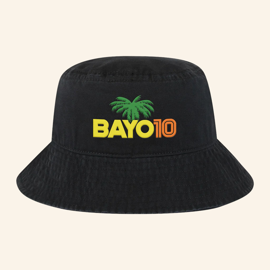 Michael Brun Merch 2026 BAYO 10 Year Anniversary Bucket Hat Black Presents For Music Lovers