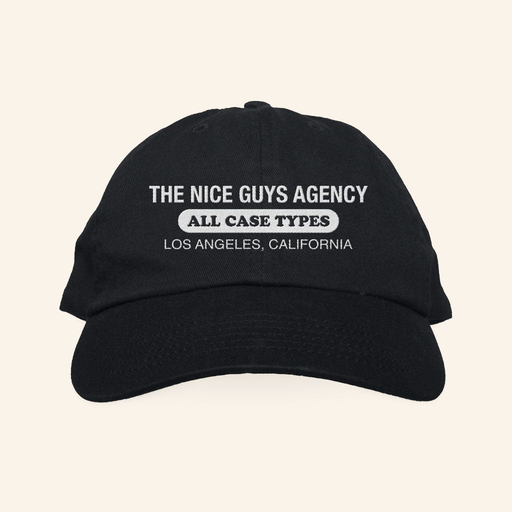 Super Yaki Merch 2026 The Nice Guys Agency Hat All Case Types Hat Gifts For Friends