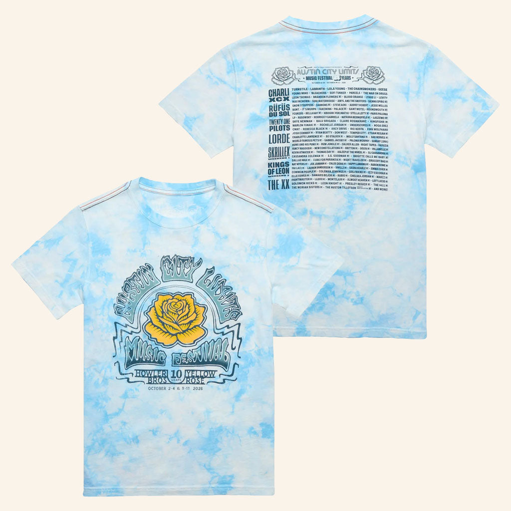 ACL Festival Merch 2026 Howler X ACL Lineup T-Shirt Presents For Festival Lovers
