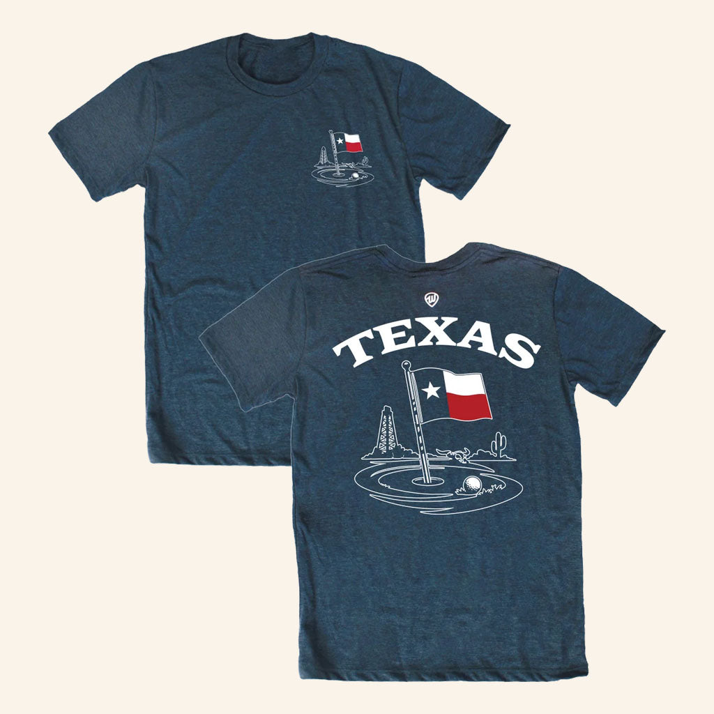 Where I'm From Merch 2026 Texas Golf FB T-Shirt Gift Ideas For Golf Lover
