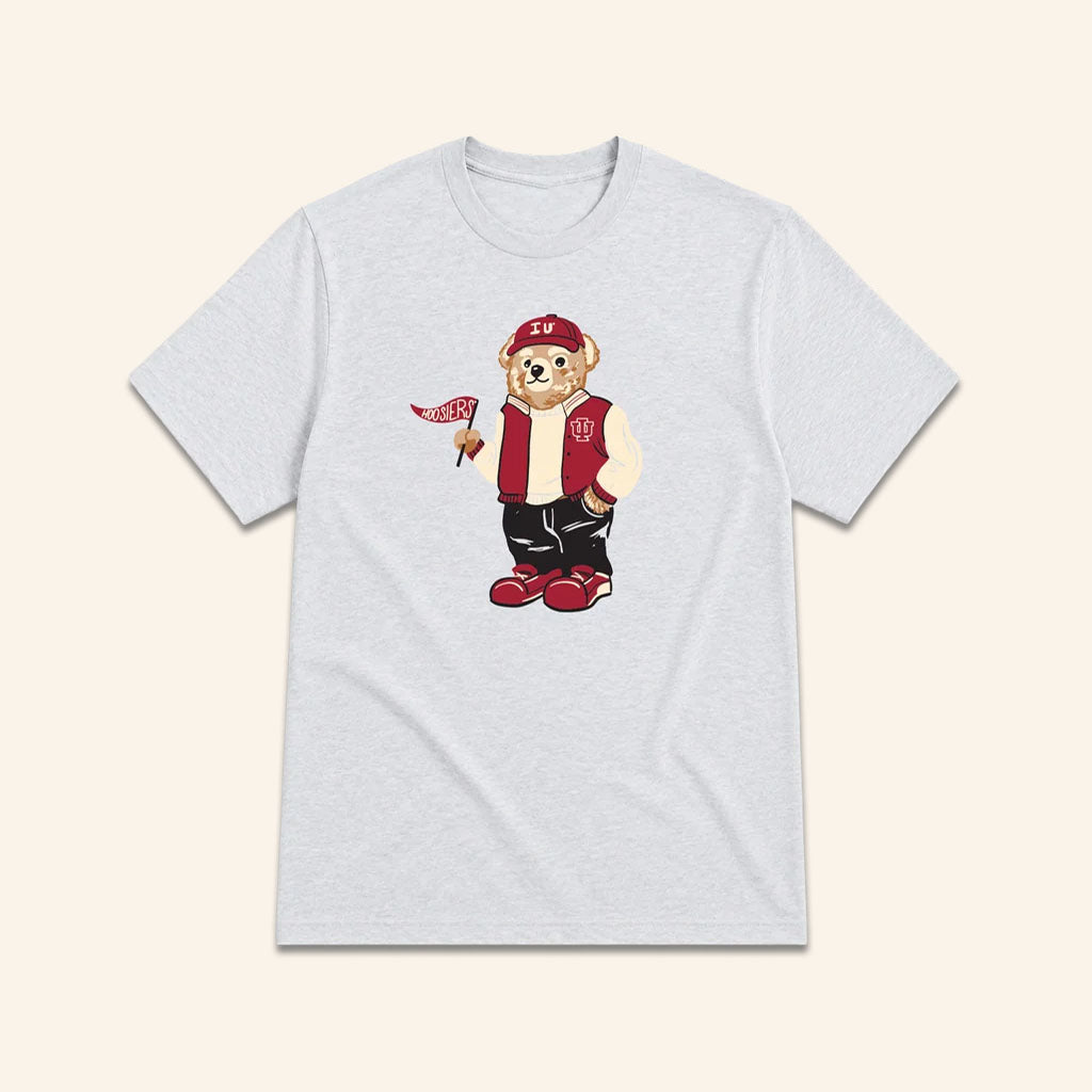 Where I'm From Merch 2026 Indiana University Polo Bear T-Shirt Cute Gifts For Game Day