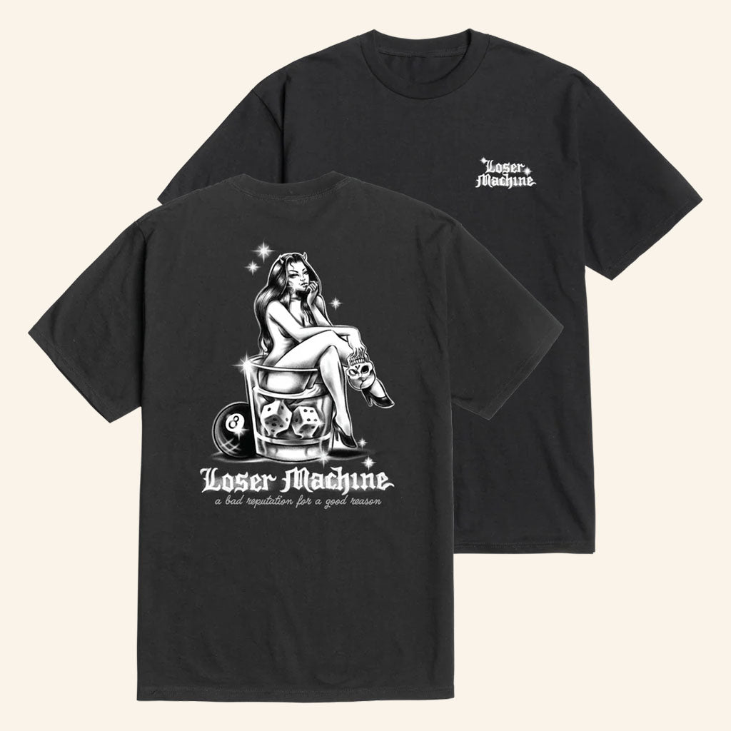 Loser Machine Merch 2026 Bad Reputation Stock T-Shirt Gift Ideas For Husband