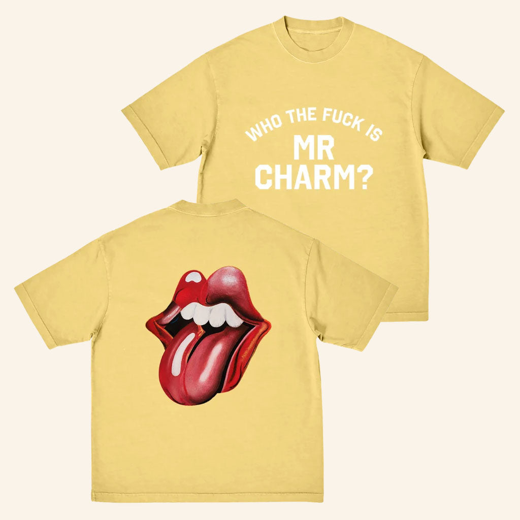 The Rolling Stones Merch 2026 Who The F Is Mr Charm T-Shirt Gift For Rock Band Fans