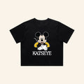 Katseye X Disney Merch 2026 Mickey Crop Top Black Disney Gifts For Women