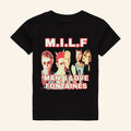 Fontaines DC Merch 2026 MILF Man I Love Fontaines T-Shirt Present For Rock Band Fans
