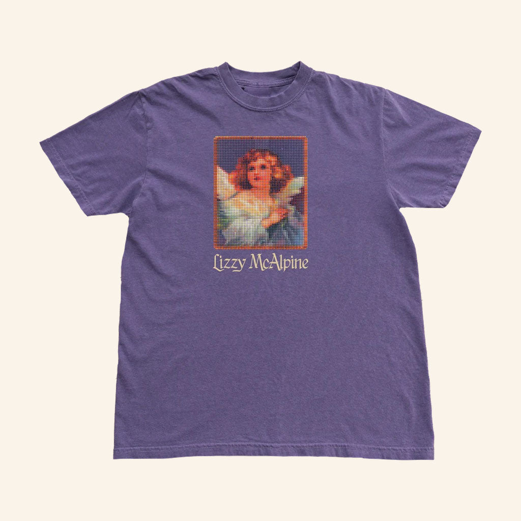 Lizzy McAlpine Merch 2026 Angel Portrait T-Shirt Gift Ideas For Music Lovers