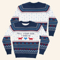 Tell Your Dog I Said Hi Merch 2026 TYDISH Christmas Ugly Sweater Holiday Apparel Xmas Gifts