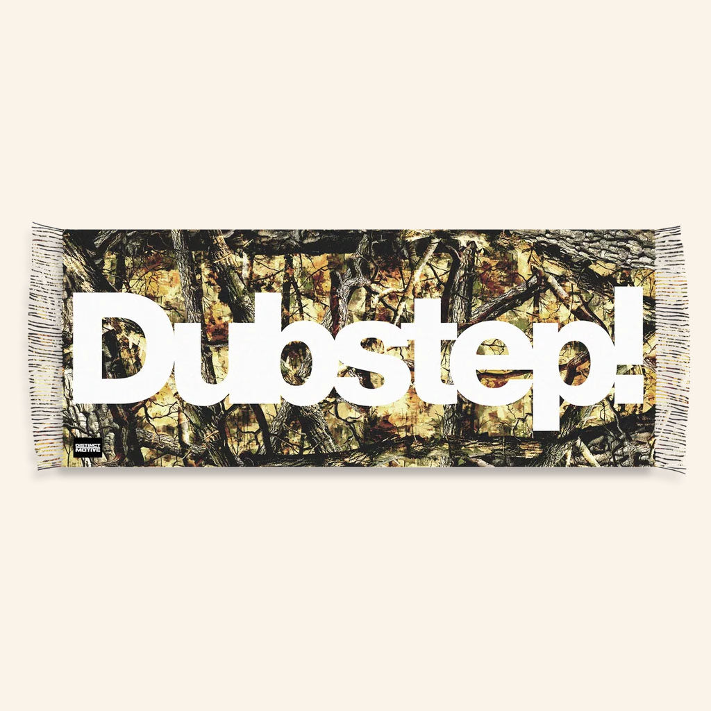 Distinct Motive Merch 2026 Dubstep Camo Scarf Music Related Gifts For Guys