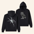 OVO Merch 2026 Spider Web OG Hoodie Black Best Gifts For Halloween