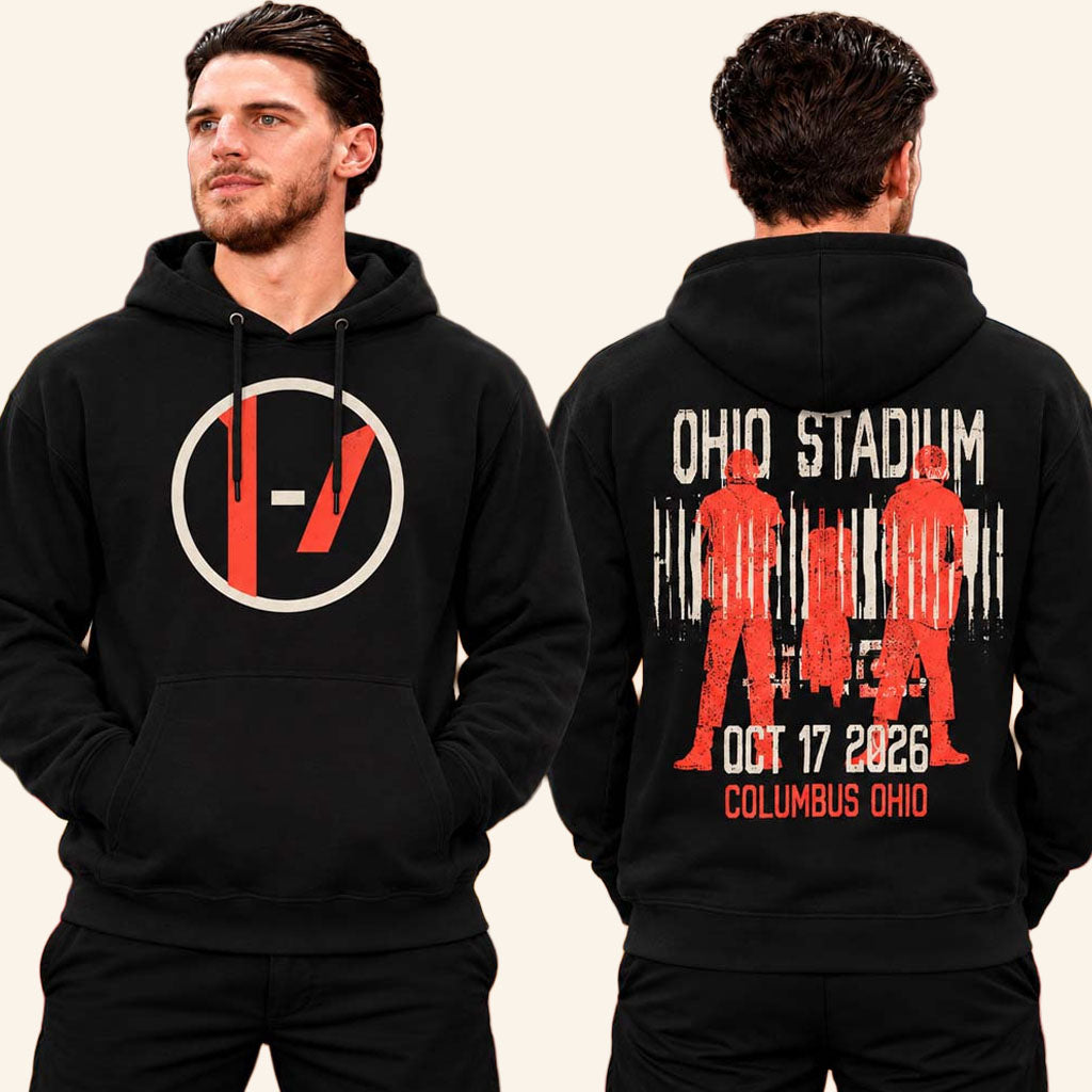 Twenty One Pilots Merch At Ohio Stadium In Columbus OH On October 17 2026 Logo Hoodie Fan Gear