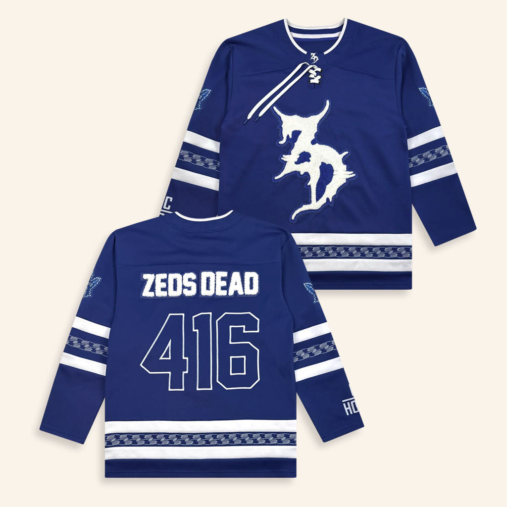 Zeds Dead Merch 2026 Toronto Hockey Jersey Journey Of A Lifetime Tour Merch EDM Fan Gifts