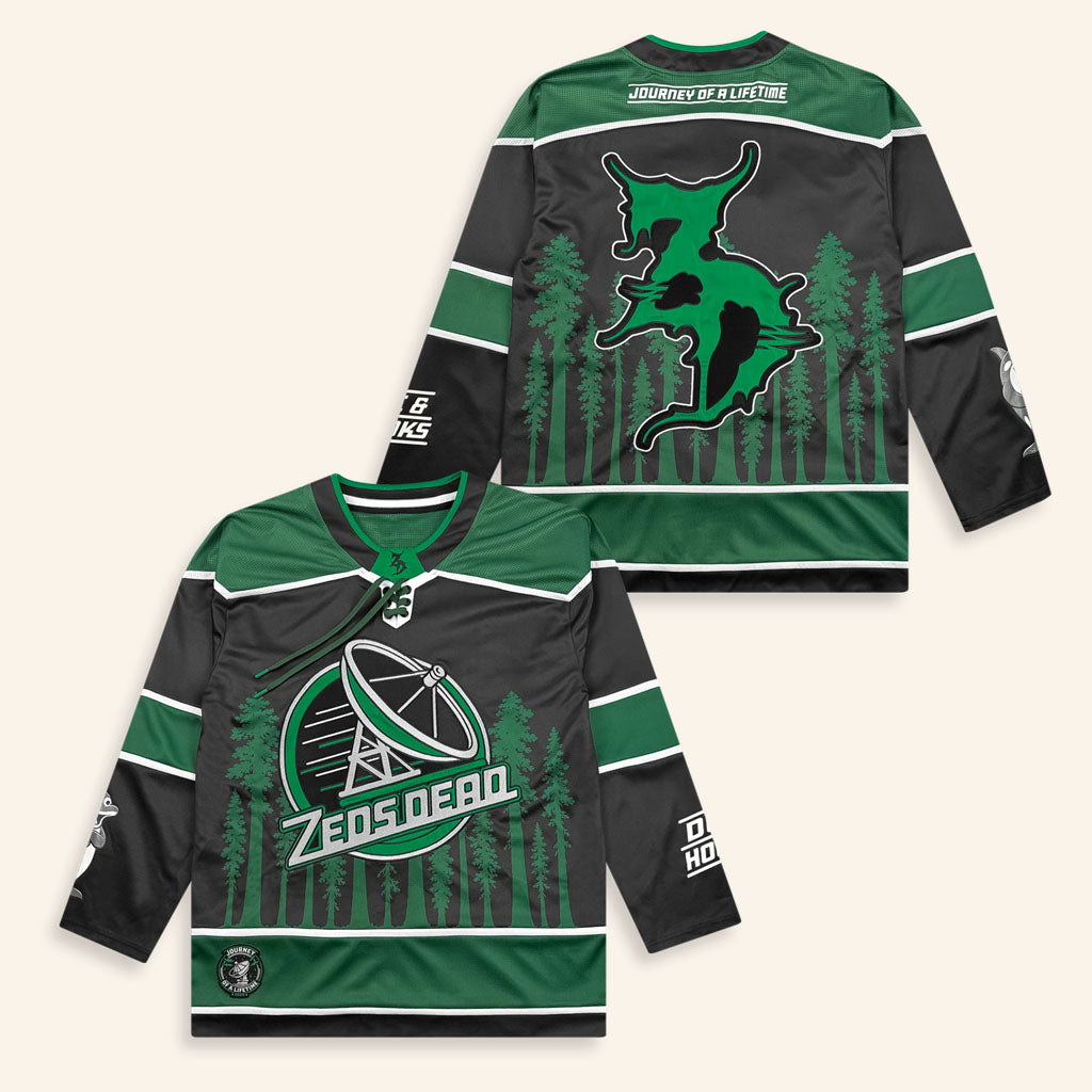 Zeds Dead Merch 2026 Vancouver Hockey Jersey Journey Of A Lifetime Tour Merch EDM Lover Gifts