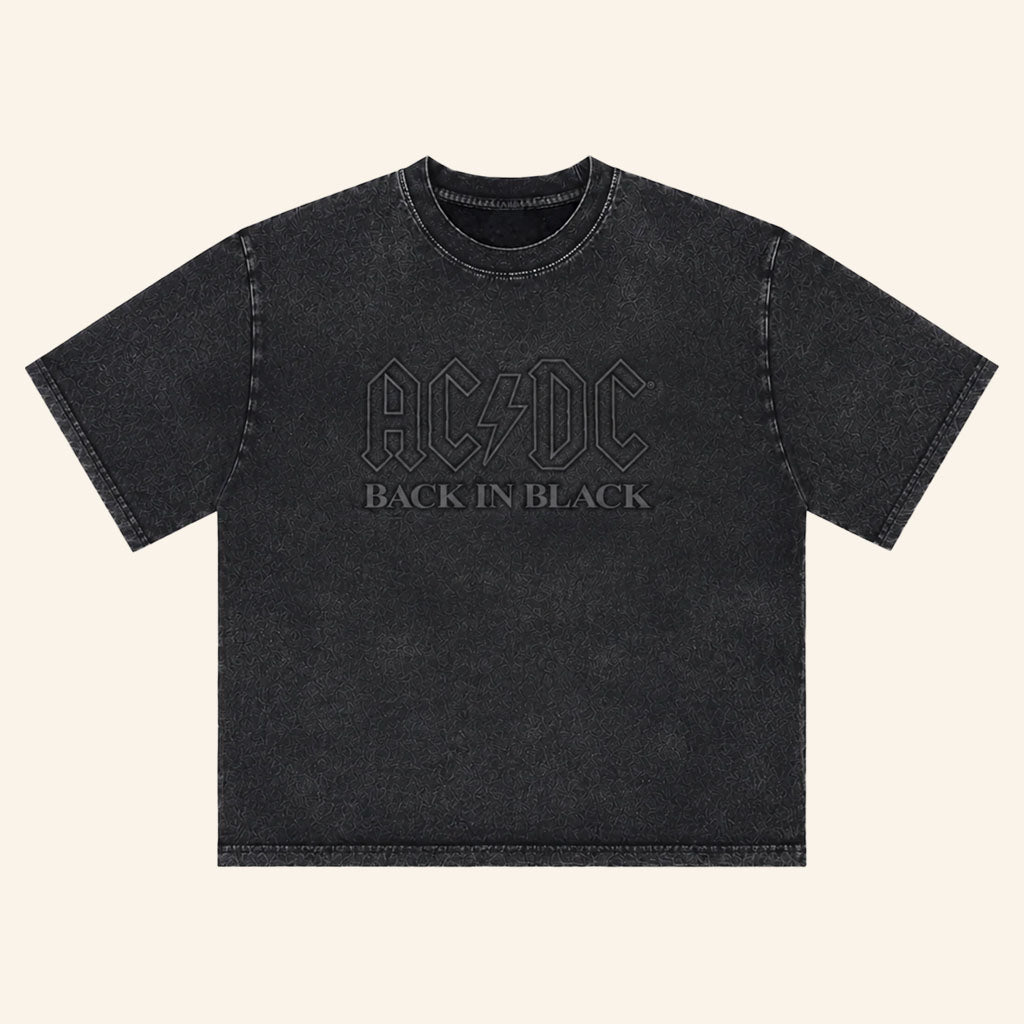 AC DC Merch 2026 Back In Black Anniversary T-Shirt Gift Ideas For Rock Music Lovers