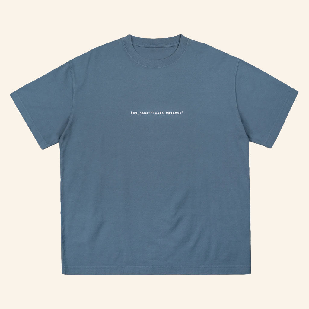 Tesla Merch 2026 Tesla Optimus Code T-Shirt Elon Musk Merch Best Gifts For Car Enthusiast