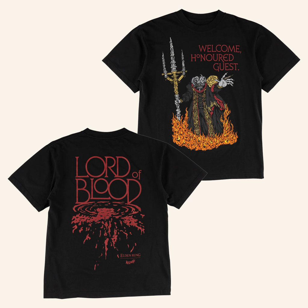 Elden Ring x Welcome Merch 2026 Mohg T-Shirt Lord Of Blood Elden Ring Shirt Gamers Gifts