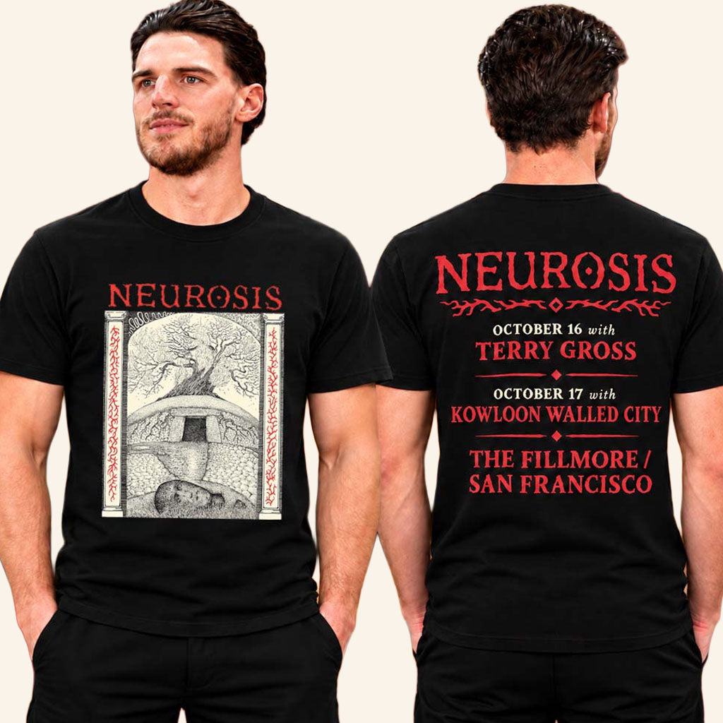 Neurosis San Francisco CA Event 2026 T-Shirt Neurosis Band Merch Gifts For Fans