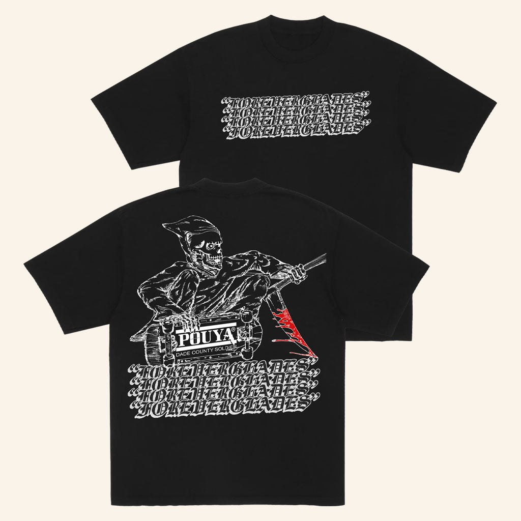 Pouya Merch 2026 Foreverglades T-Shirt Black Gifts Ideas For Rapper Fans