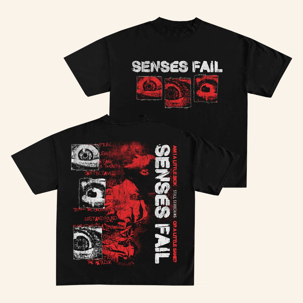 Senses Fail Merch 2026 Straight Jacket Black T-Shirt Music Gift Ideas For Guys
