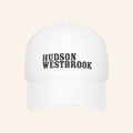 Hudson Westbrook Merch 2026 Hudson Westbrook Hat Embroidered White Baseball Cap Fan Gifts