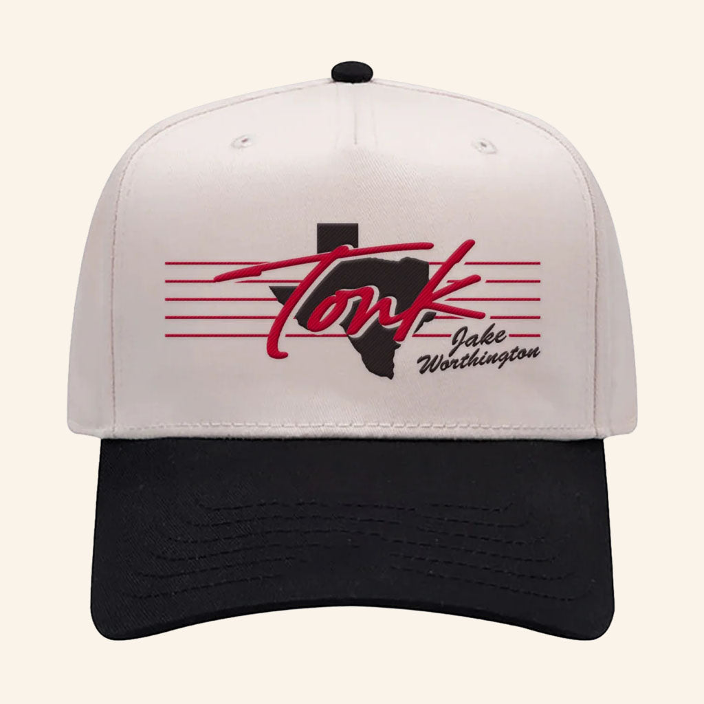 Jake Worthington Merch 2026 TONK Hat Texas Map Cap Gift For Country Music Fans