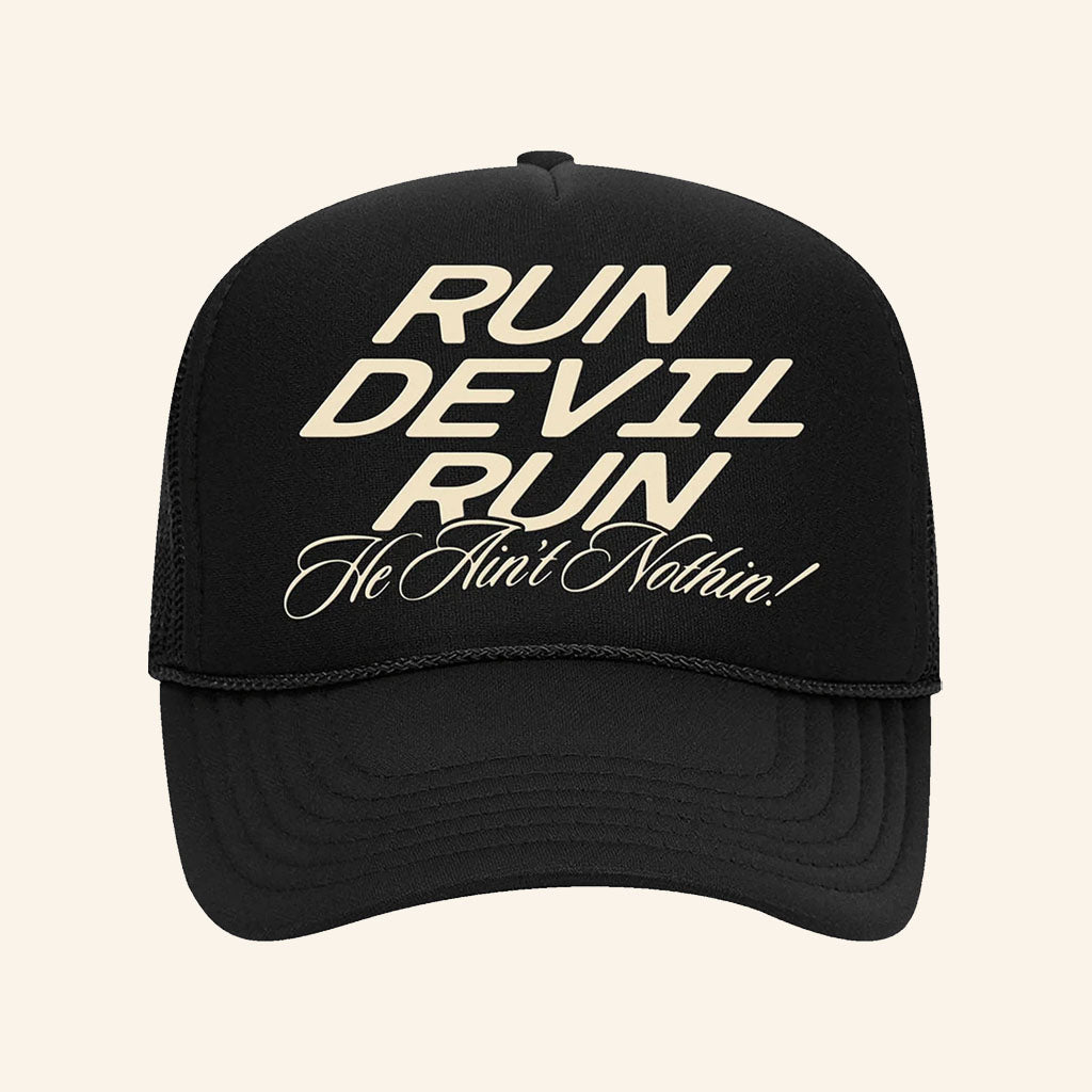 Crowder Merch 2026 Run Devil Run Trucker Hat He Ain't Nothin Cap Gifts For Music Fans
