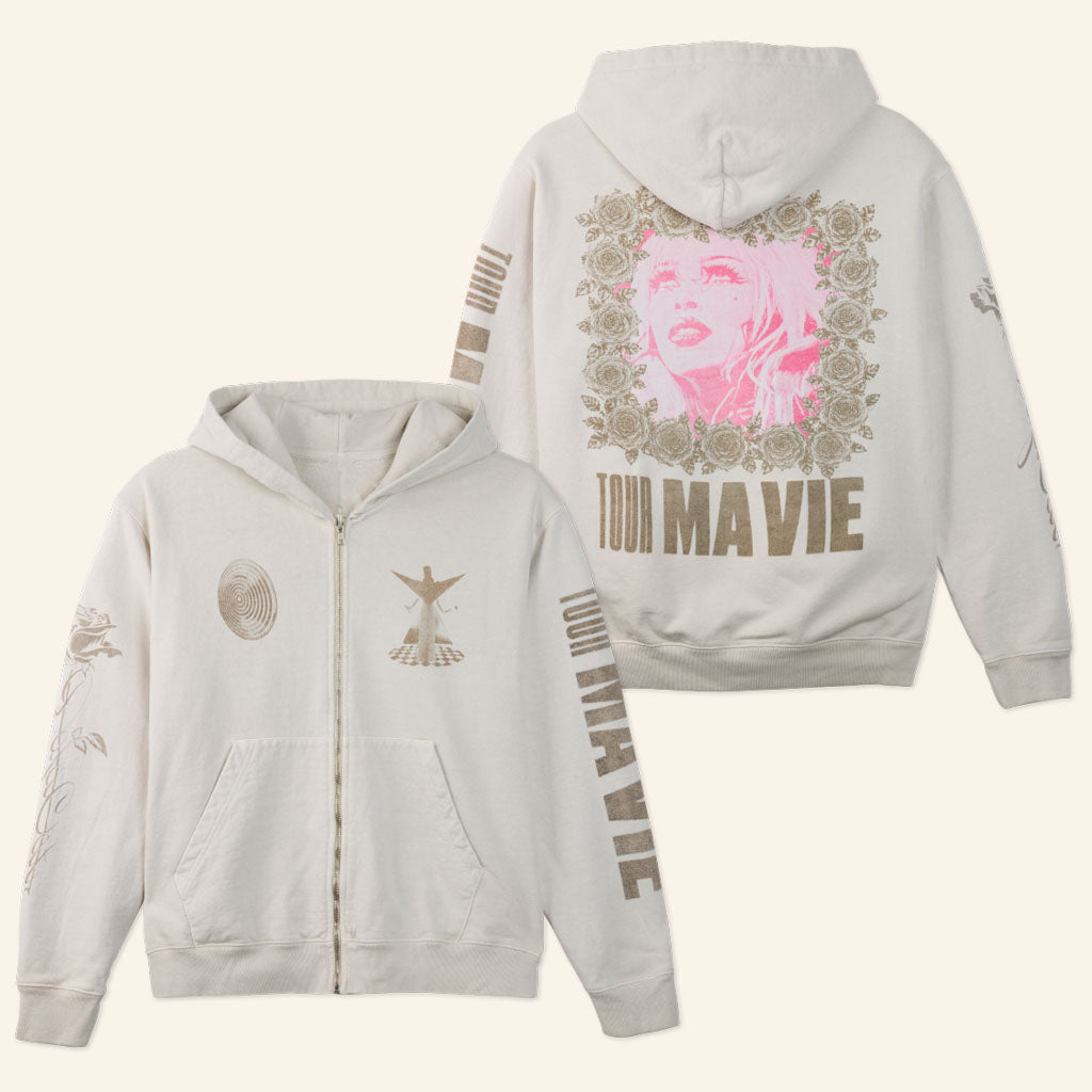 Doja Cat Merch 2026 Tour Ma Vie Zip Hoodie Birthday Gifts For Music Lovers