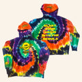 Levity Merch 2026 Blast Your Brain Tie Dye Hoodie Good Gift Ideas For Music Lovers
