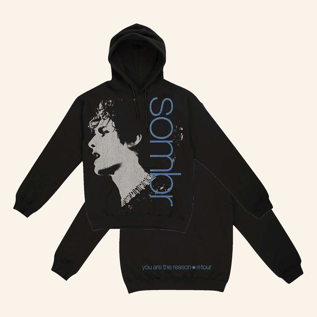 Sombr Merch 2026 You Are The Reason Tour Hoodie Gifts For Music Fans