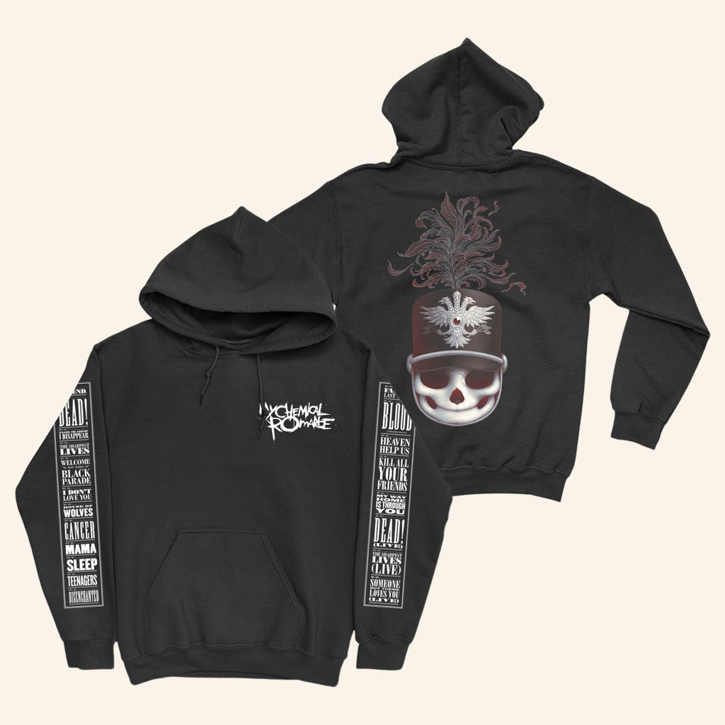 My Chemical Romance Merch MCR 2026 Pepe Deluxe Hoodie Gifts For Rock Band Fans