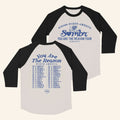 Sombr Merch 2026 You Are The Reason Tour Raglan Long Sleeve T-Shirt Music Related Gifts For Guys