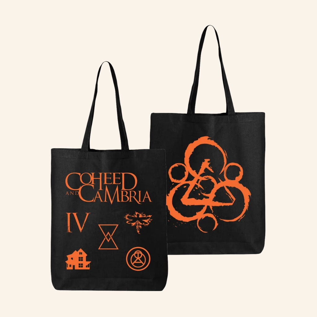 Coheed And Cambria Merch 2026 Icons Trick or Treat Tote Bag Halloween Gear Gift For Fans